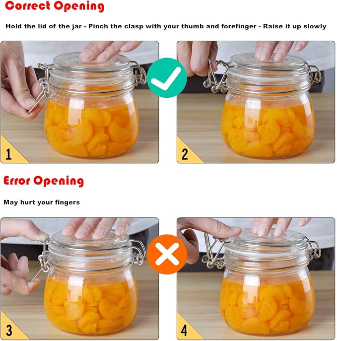 ComSaf Airtight Glass Jars - Image 8