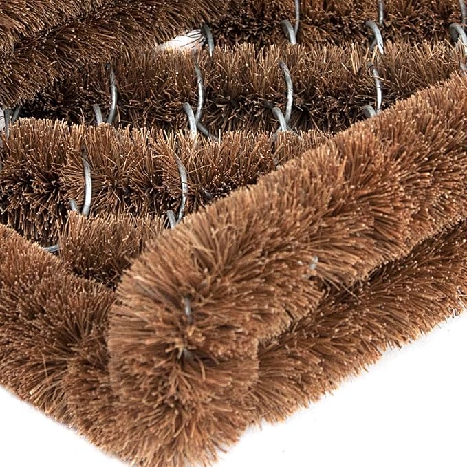 NINAMAR Natural Coir Boot Scraper Door Mat - Image 5