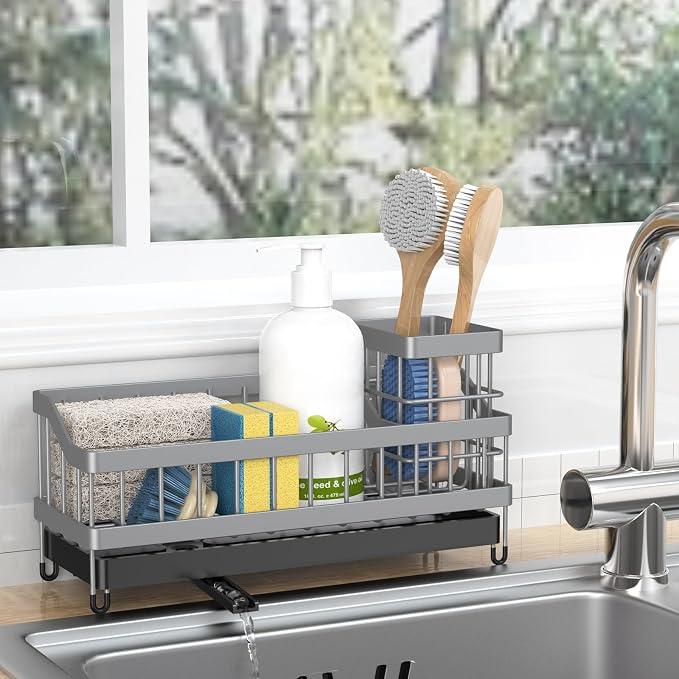 Kitchen Sink Caddy Organizer, Sponge Holder by Unknown