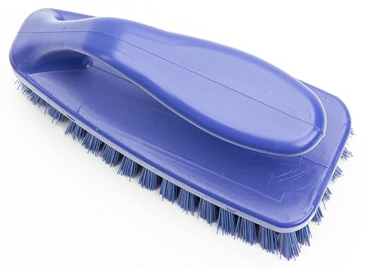 SPARTA Scrub Brush with Iron Shaped Handle and Stiff Bristles, Heavy Duty - Image 2