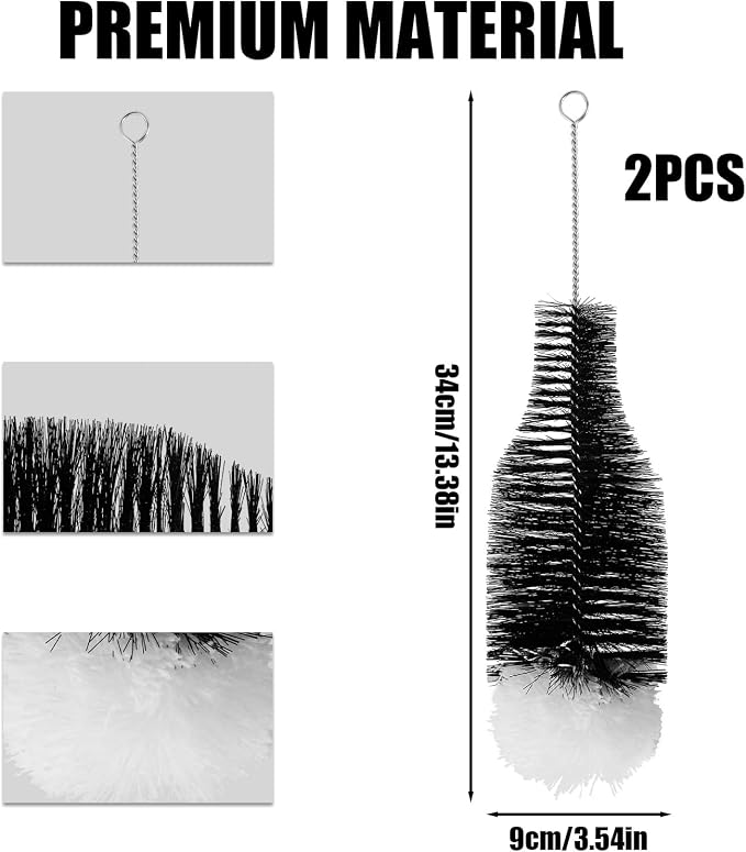 2pcs Bottle Brush for SodaStream, Cleaning Brush - Image 2