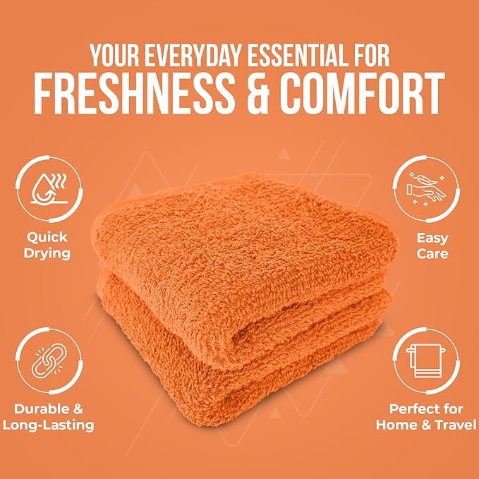 DAN RIVER 24 Pack Wash Cloths for Showering - Image 5