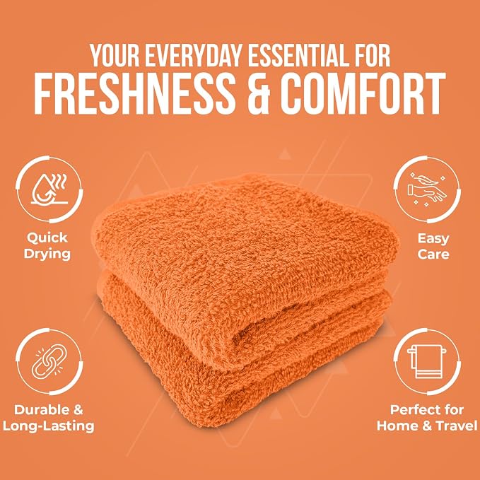 DAN RIVER 12 Pack Wash Cloths for Showering - Image 5