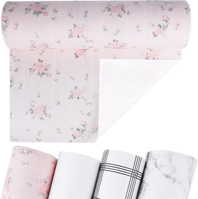 Non-Adhesive Shelf and Drawer Liner by Builimeer
