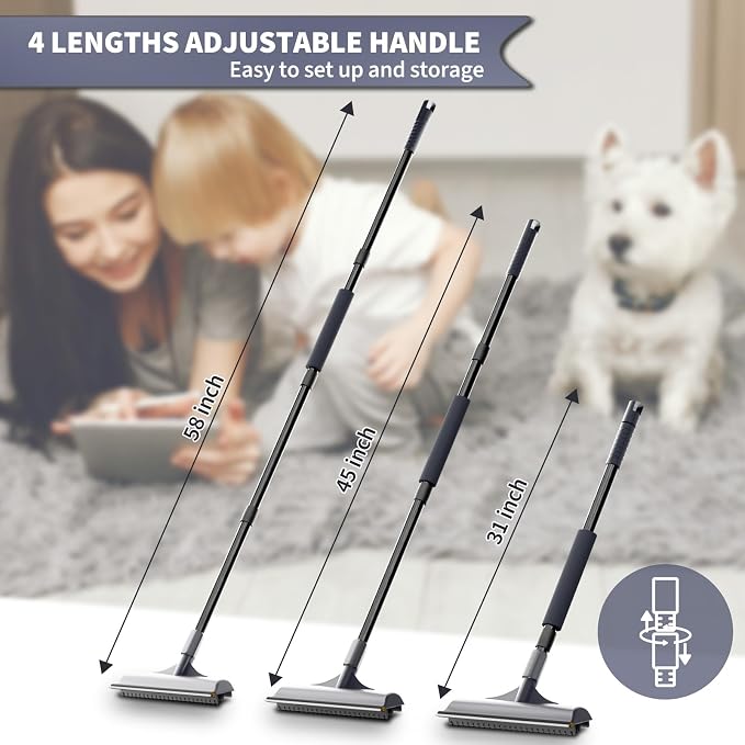 Carpet Rake for Pet Hair Removal - Image 5