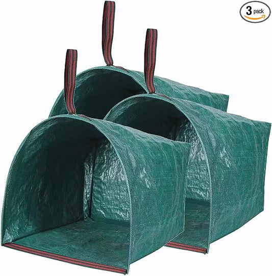 Reusable Lawn & Garden Bags, Yard Leaf Waste Bags, Large Yard Dustpan-Type by RISETEX