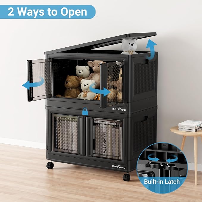 BROVIEW 400Qt Stackable Storage Bins - Image 5
