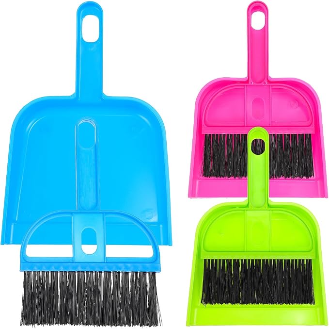 Healifty Mini Broom and Dustpan Set Small Handheld Sweeper Combo by Healifty