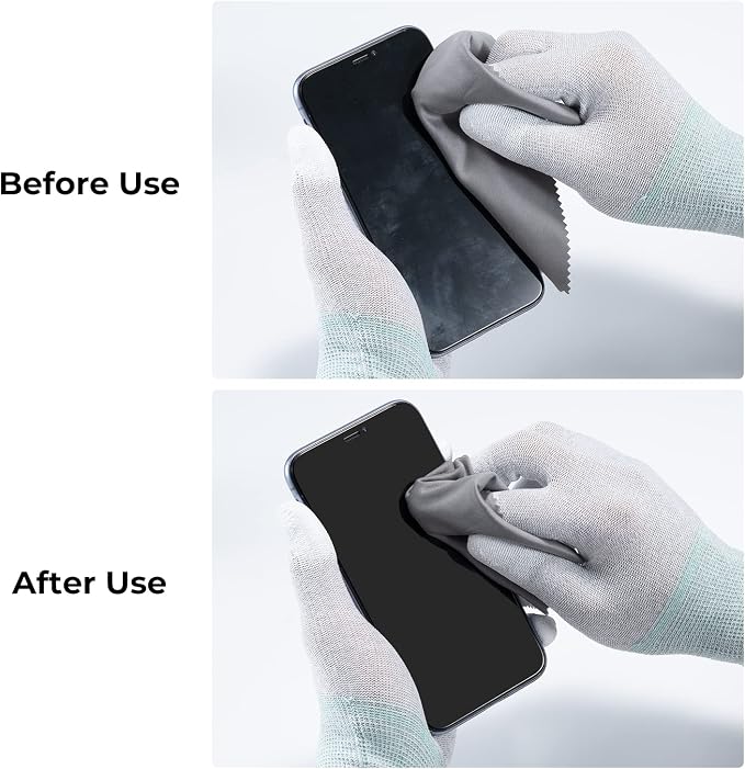 K&F CONCEPT 3 Pack Microfiber Cleaning Cloth（15x18cm）, Washable Lens Cleaning - Image 6