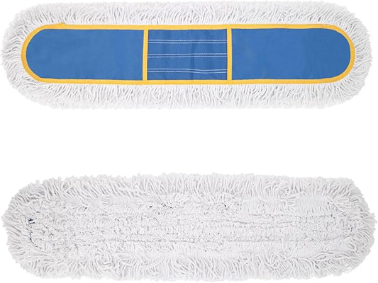 36" Commercial Dust Mop Replacement Heads, 2 Pack Reusable Industrial Dust Mop by KeFanta