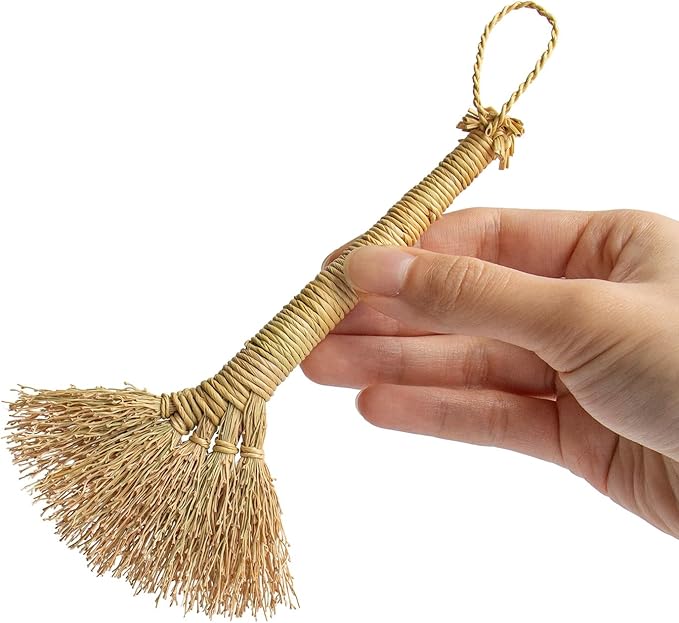 Witch Altar Mini Broom by Amitofo