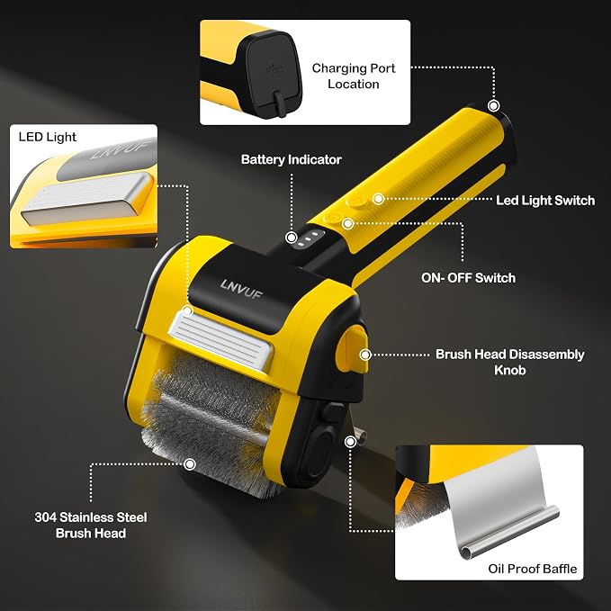 Electric Grill Brush, Grill Cleaner - Image 7