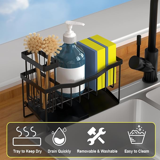 Maifan Sink Caddy Sponge Holder - Image 3