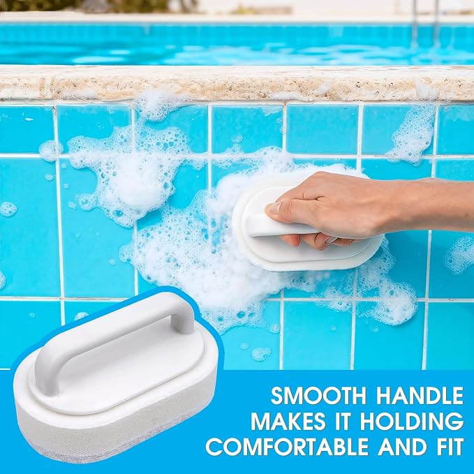 Thickened Handheld Scrub Pad for Hot Tubs, Spas & Pools, Non-Scratch - Image 2
