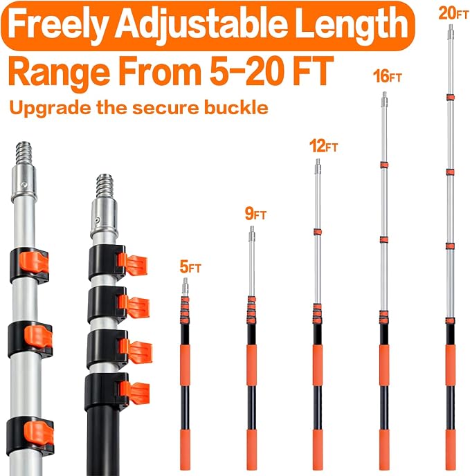 26FT High Reach Duster Cleaning Kit - Image 3