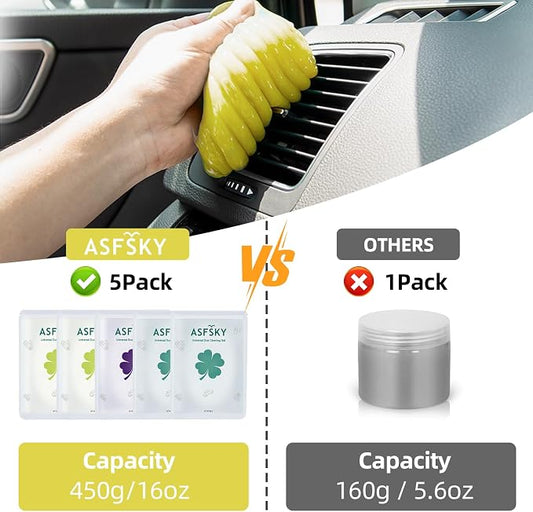 ASFSKY Car Cleaning Gel for Car Detailing Car Cleaning Putty for Interior - Image 2