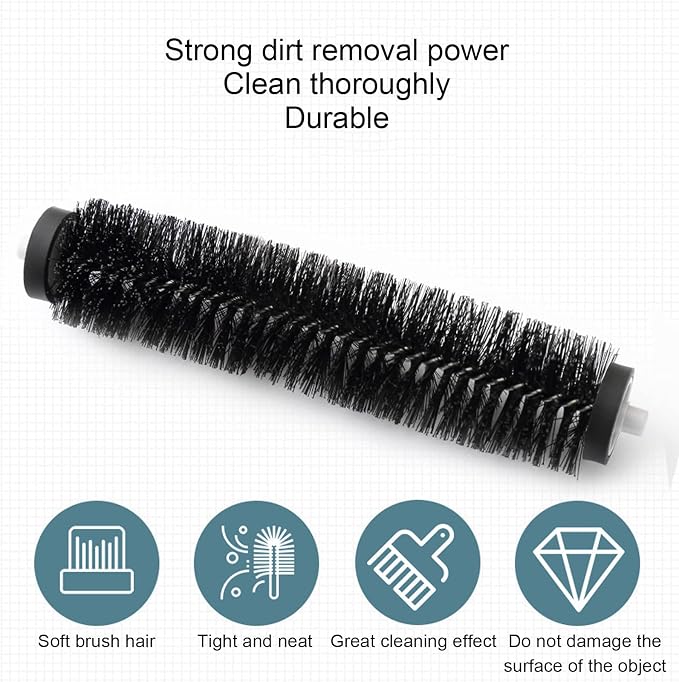 Handheld Carpet Sweeper, Manual Push Debris Collector Crumb Sweeper - Image 2