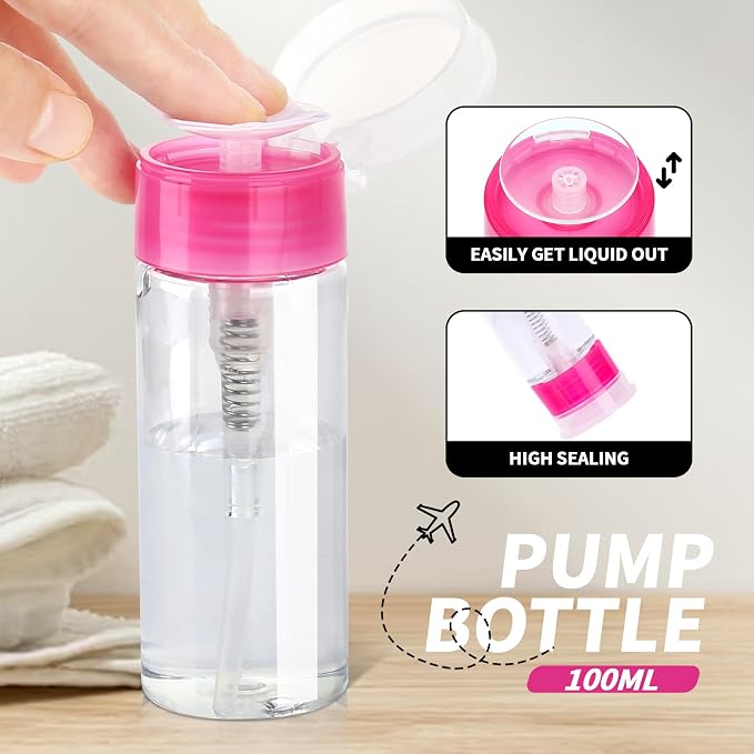 FANDAME Gel Nail Polish Remover Tools Kit, 100ml Nail Polish Remover Bottle - Image 3