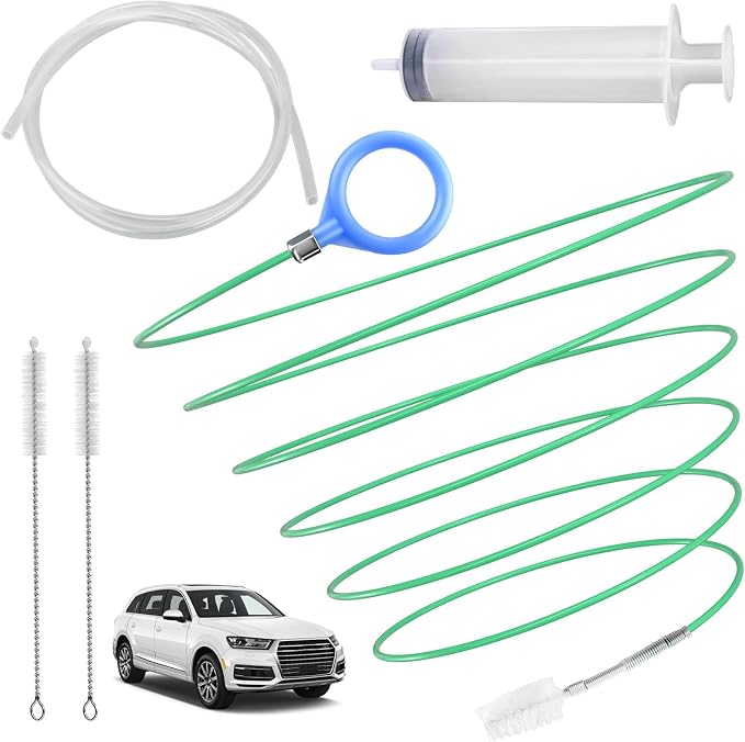 Auto Sunroof Drain Cleaning Tool, 120 Inch Flexible Tube Cleaning Brush by ecocstm