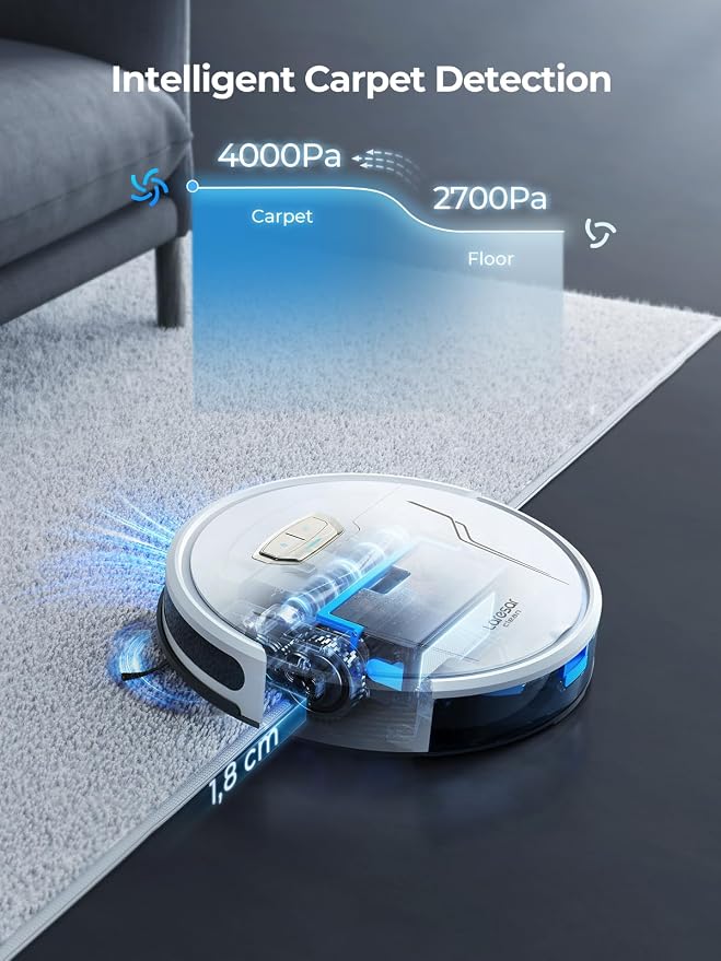 Robot Vacuum and Mop 4000Pa Suction, 3 in 1 Robotic Vacuums - Image 5