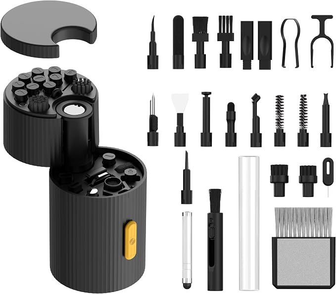 GK GAMAKAY Keyboard Cleaning Kit, 33-in-1 Multifunctional Magnetism Rotating by GKGAMAKAY