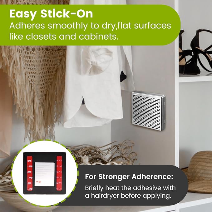 Refrigerator Deodorizer, 10 Years Long Fridge Odor Eliminator, Car Air Freshener - Image 4