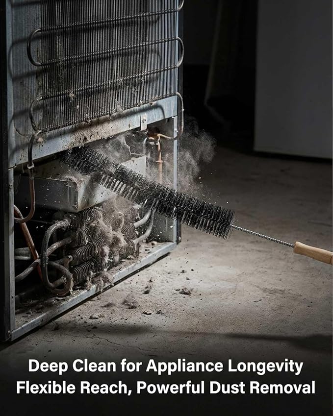 Dryer Vent Cleaning Brush Lint Cleaner Remover, Bendable Dust Pet Hair Gap Home - Image 8