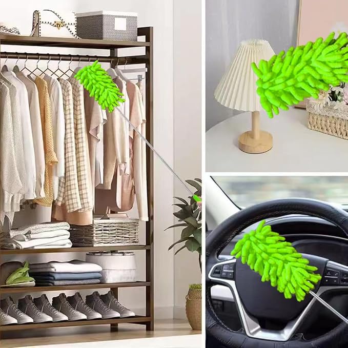 Microfiber Duster for Cleaning, Small Dusters for Cleaning Office Car Computer - Image 4
