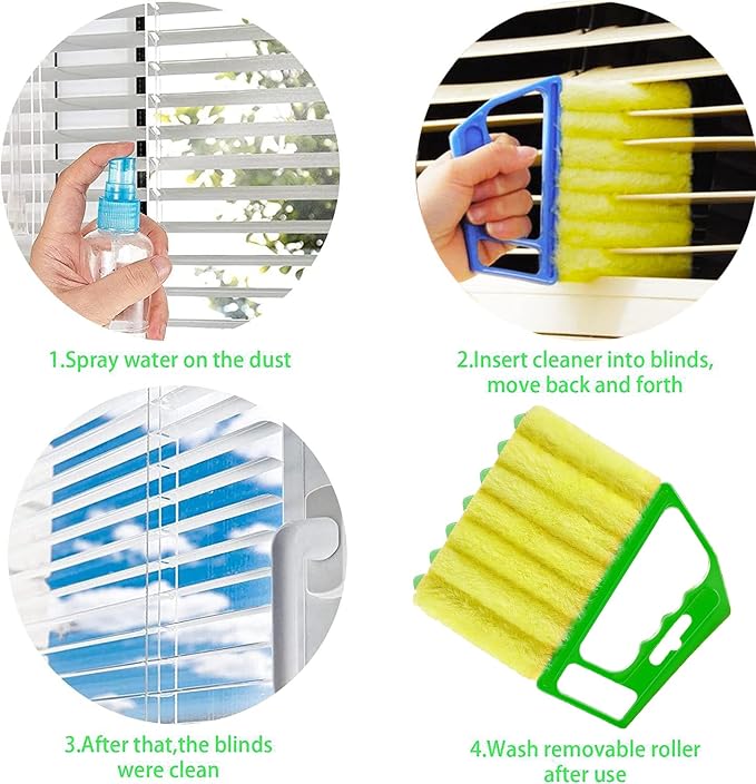 2 Pcs Washable Window Blind Cleaner - Image 4