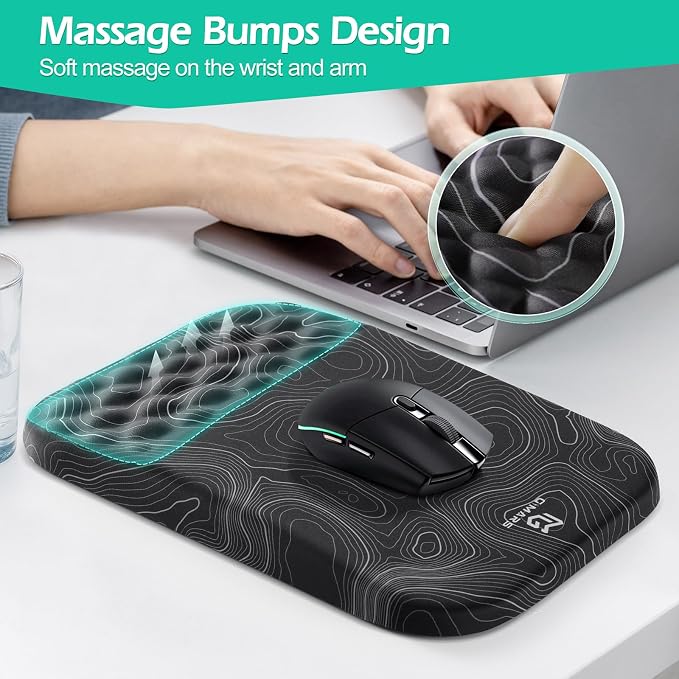 Gimars Upgrade Ergonomic Mouse Pad Wrist Rest - Image 4