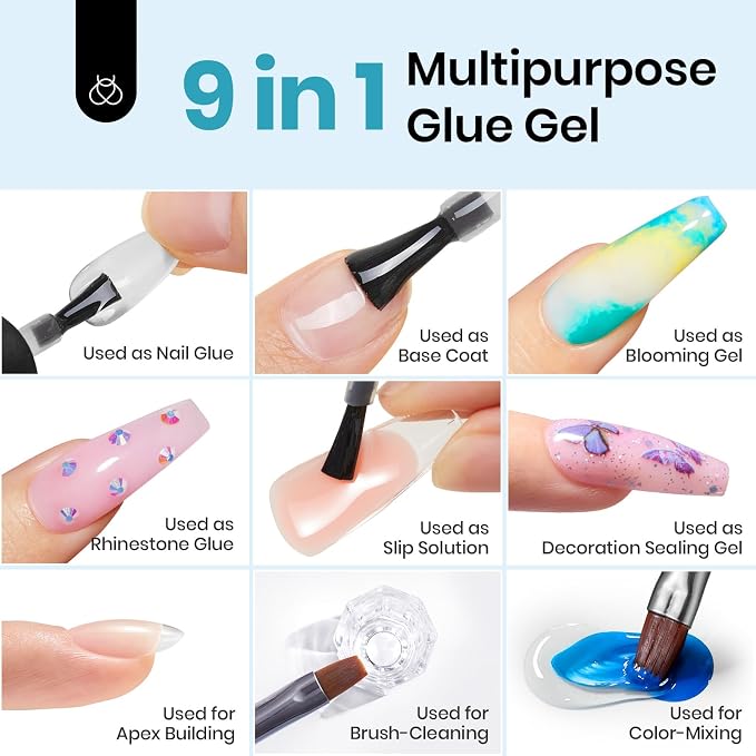 Beetles Gel Nail Kit Amond Shape - Image 6