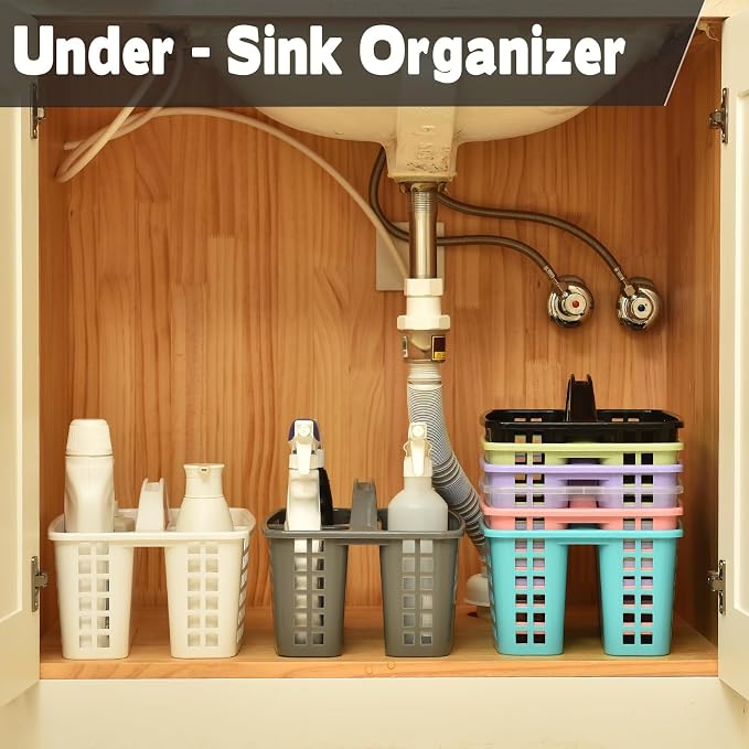 Haundry Plastic Shower Caddy Basket - Image 9