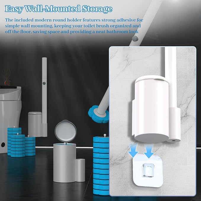 Disposable Toilet Brush Set - Image 5