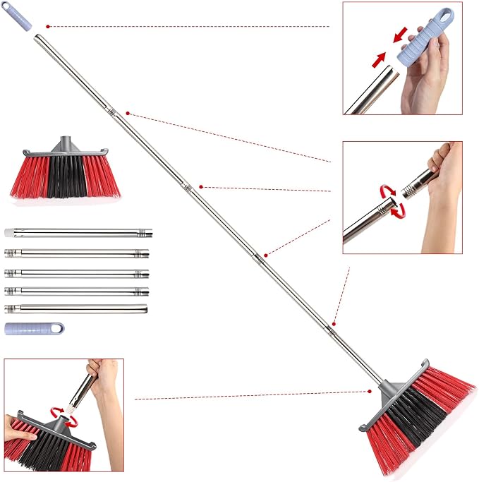 Outdoor Broom, Outside Heavy Duty Brooms - Image 8