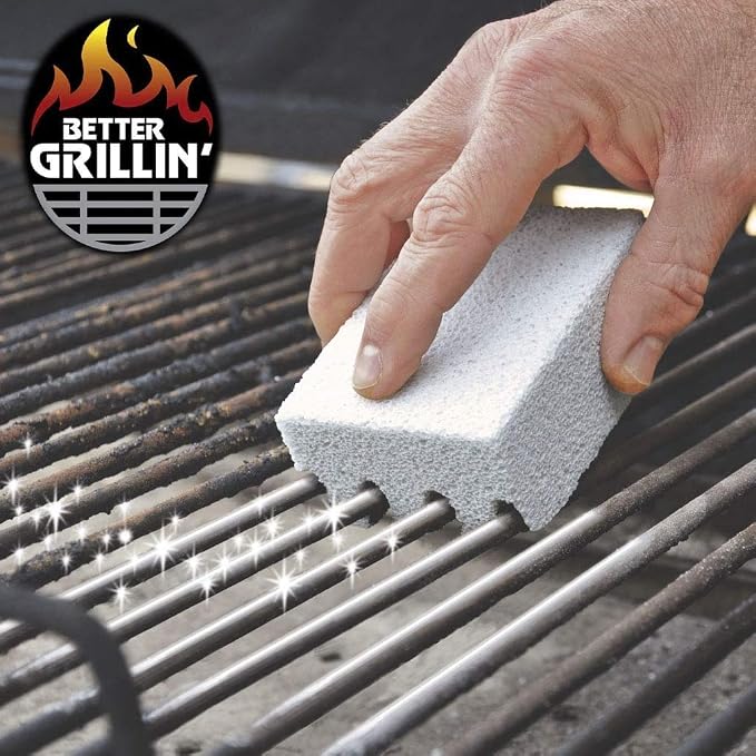 Better Grillin Scrubbin Stone Grill Cleaner-Scouring Brick/Barbecue Grill - Image 6