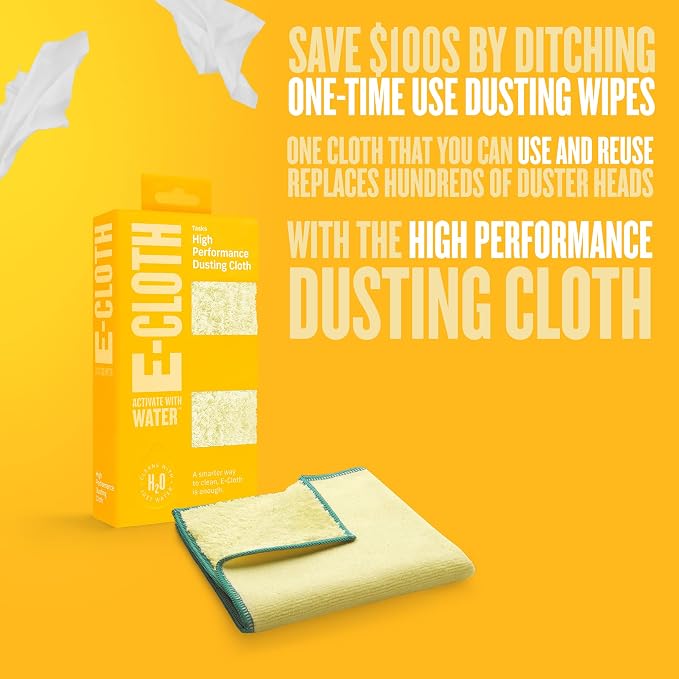 E-Cloth High Performance Dusting Cloth, Reusable Premium Microfiber Cloth - Image 8