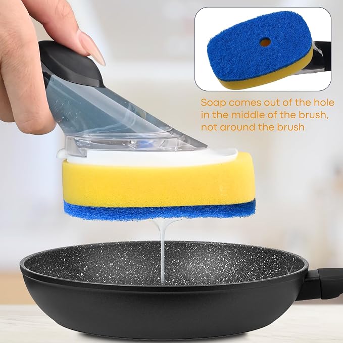 Sponge Brush Refills for OXO Soap Dispensing Dish Brush - Image 6