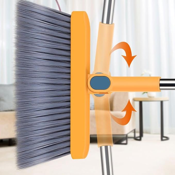 Space Saving Folding Broom and Dustpan Set - Image 6