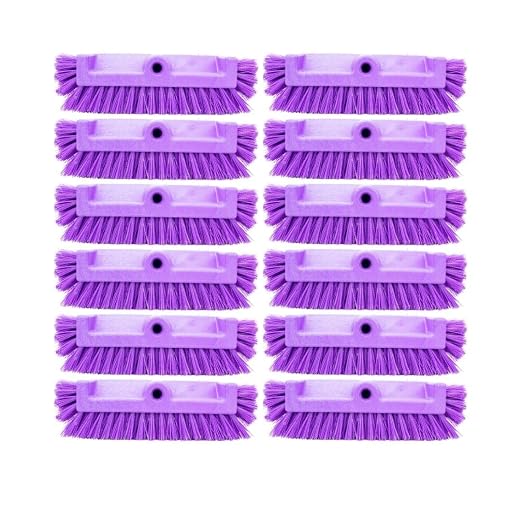 SPARTA Multi-Level Tile Scrub Brush 12" Wide Brush Head, Heavy-Duty Tile by SPARTA