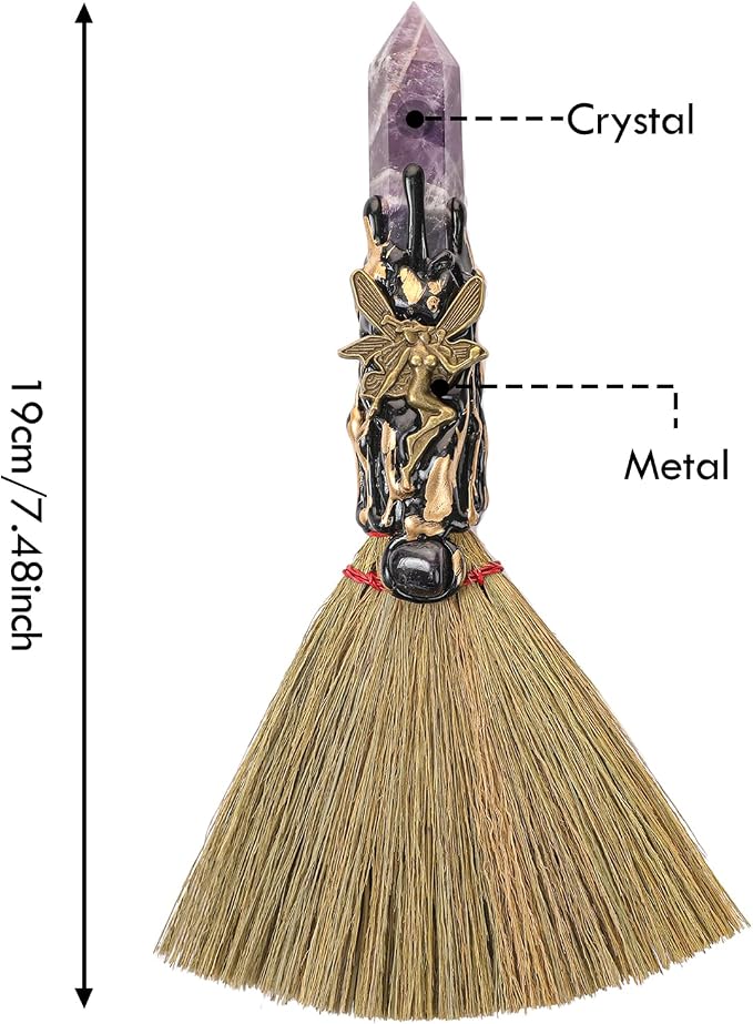 Crystal Witch Altar Broom - Image 7