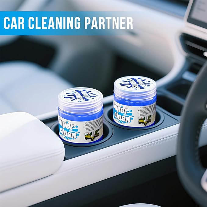 Car Cleaning Gel Car Clean Detailing Putty, Universal Car Interior Cleaner Slime - Image 6
