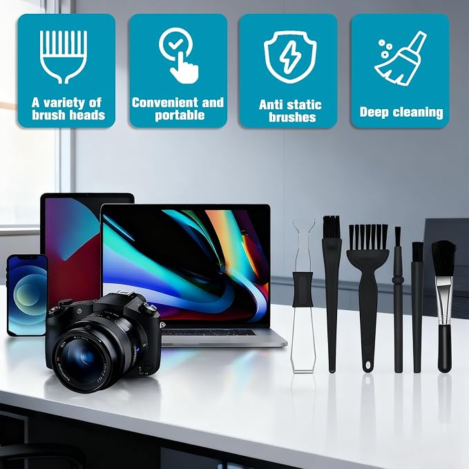6PCS Keyboard Brush Cleaner Kit - Image 4