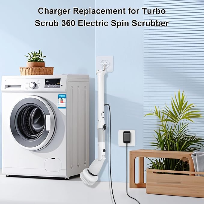 Power Cord for Turbo Scrub 360 Scrubber Brush Spin RH030 TSDX-MO6 TS-MC63 - Image 3