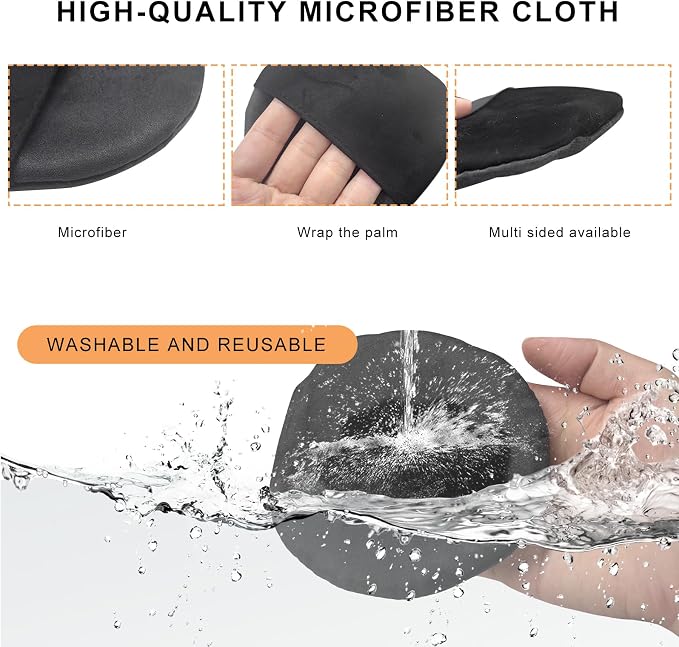 Car Screen Cleaner, Square Microfiber Cloth Non-Scratch Auto Touchscreen - Image 3
