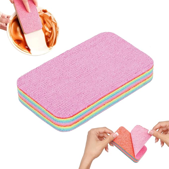 Super Absorbent 12-Layer Microfiber Sponge Block, Tearable by Unknown