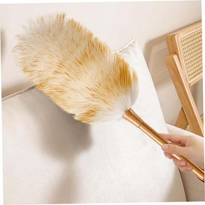 Dusters for Cleaning 20in Static Fluffy Lambswool Duster - Image 2