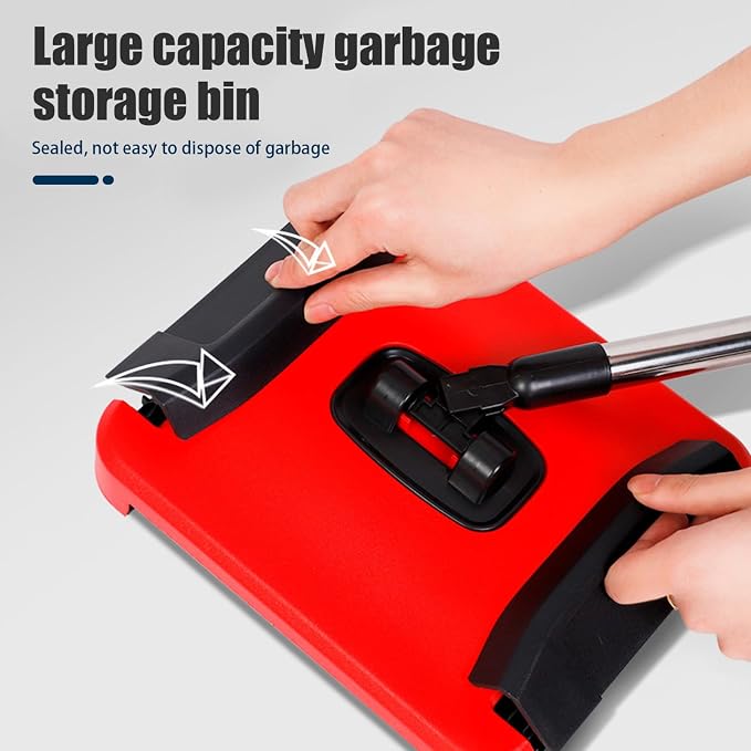 Manual 43inch Detachable Carpet Sweeper - Image 4