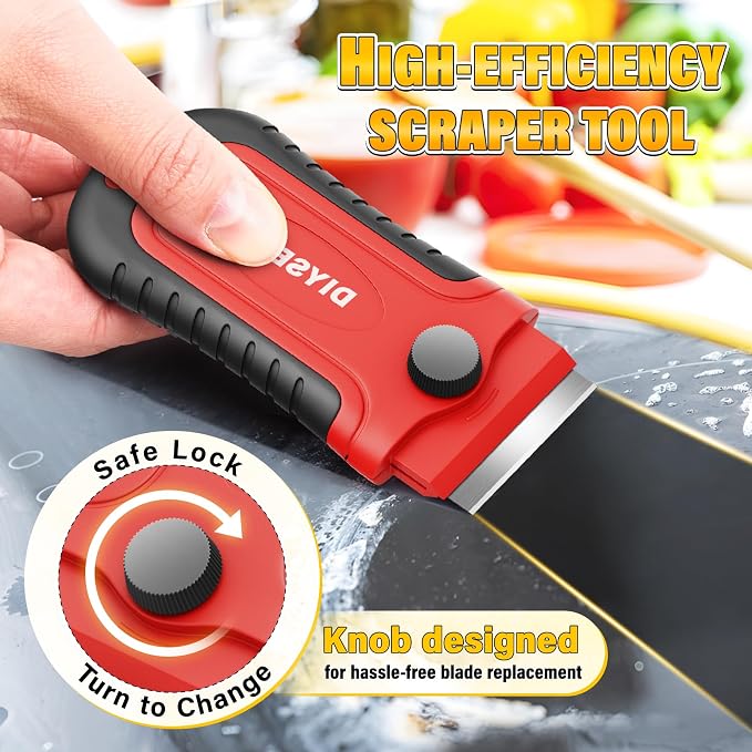 DIYSELF 2 Pack Razor Blade Scraper - Image 4