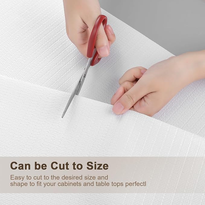 OcePor Non-Adhesive Drawer and Shelf Liner 12IN x 30FT, Non Slip Cabinet and - Image 6