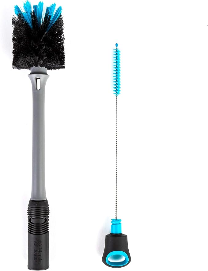 BlenderBottle 2-in-1 Shaker Bottle and Straw Cleaning Brush, 2 Pack - Image 2